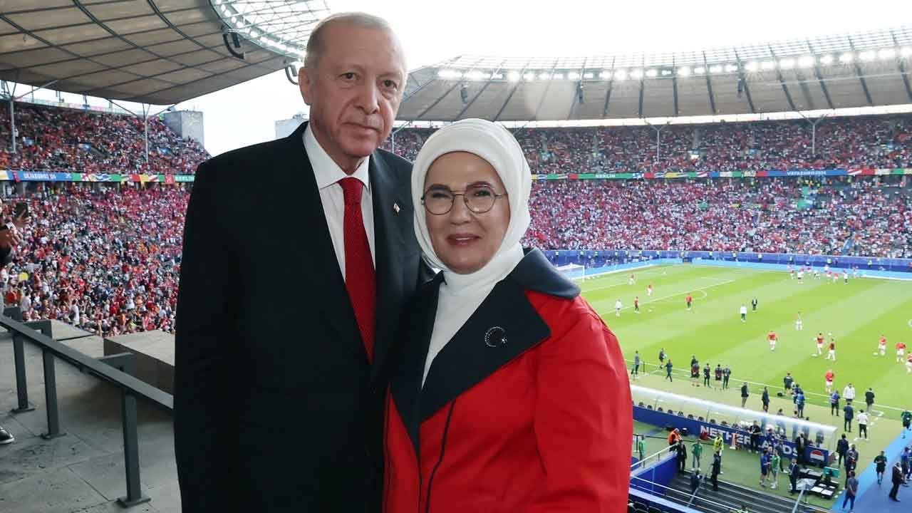 Emine Erdoğan&#039;dan millilere tebrik: Unutulmaz bir mücadele