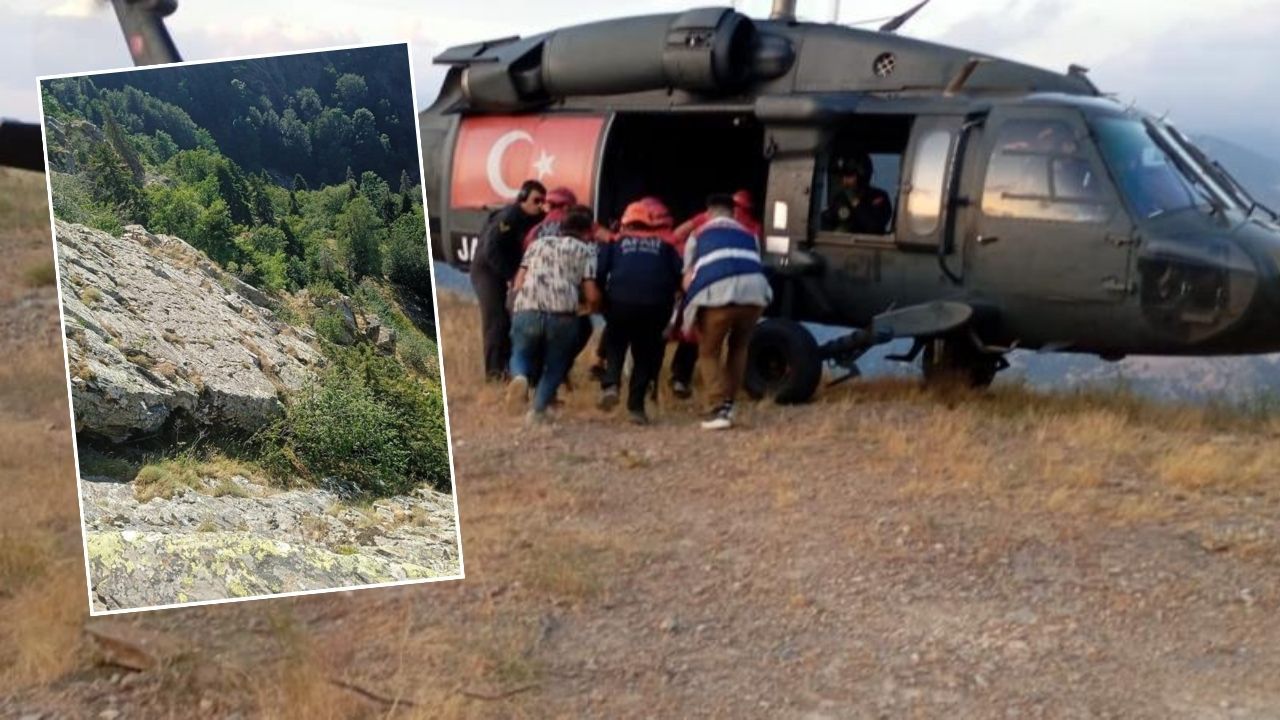 Kahramanmaraş’ta kayalıklardan düşen çobandan acı haber!