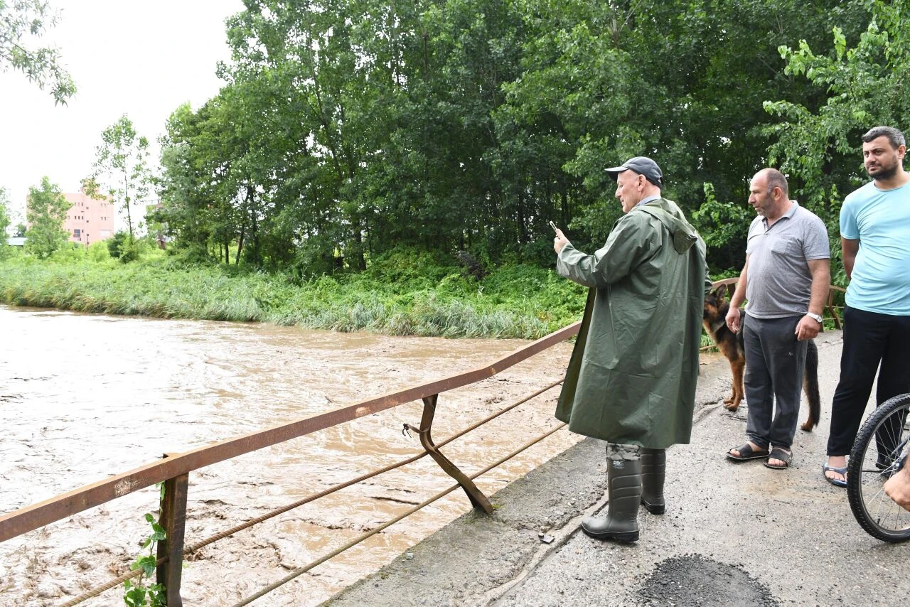 Ordu'da yaşlı kadının ayağı kaydı sele kapıldı, acı haber geldi