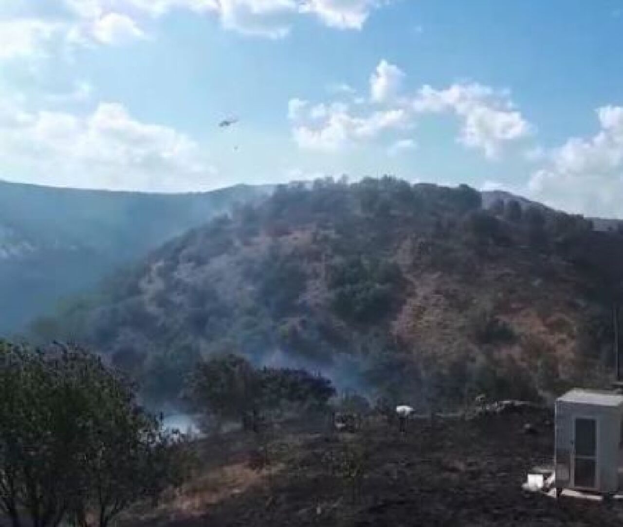 Ankara'daki orman yangını 3 saat sonra kontrol altına alındı  - 1. Resim