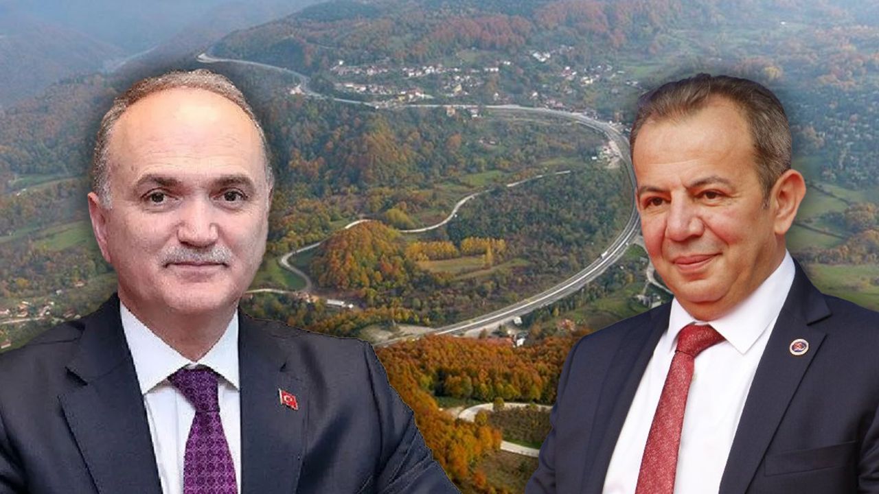 Bolu Dağı mı, Düzce Dağı mı! Faruk Özlü ile Tanju Özcan birbirine girdi: Akıllı ol!