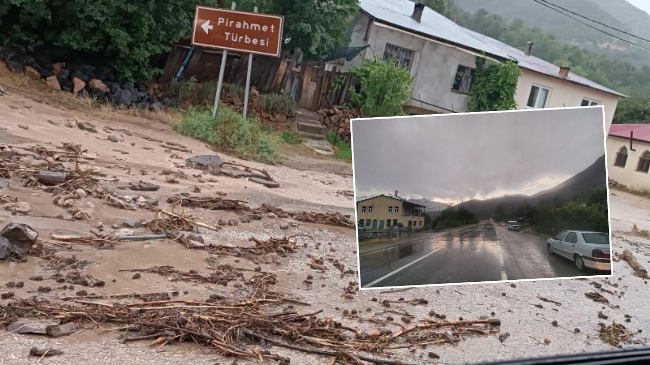 Erzincan-Gümüşhane karayolu kapandı!