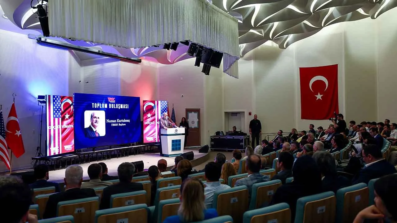 TBMM Başkanı Kurtulmuş ABD'deki Türk toplumu ile buluştu - 1. Resim