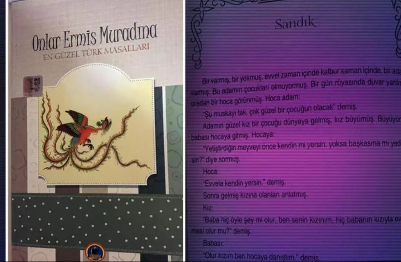 Bakanlık "Onlar Ermiş Muradına" masal kitabı için açıklama yaptı! Kızıyla evlenen baba konusu tepki çekti