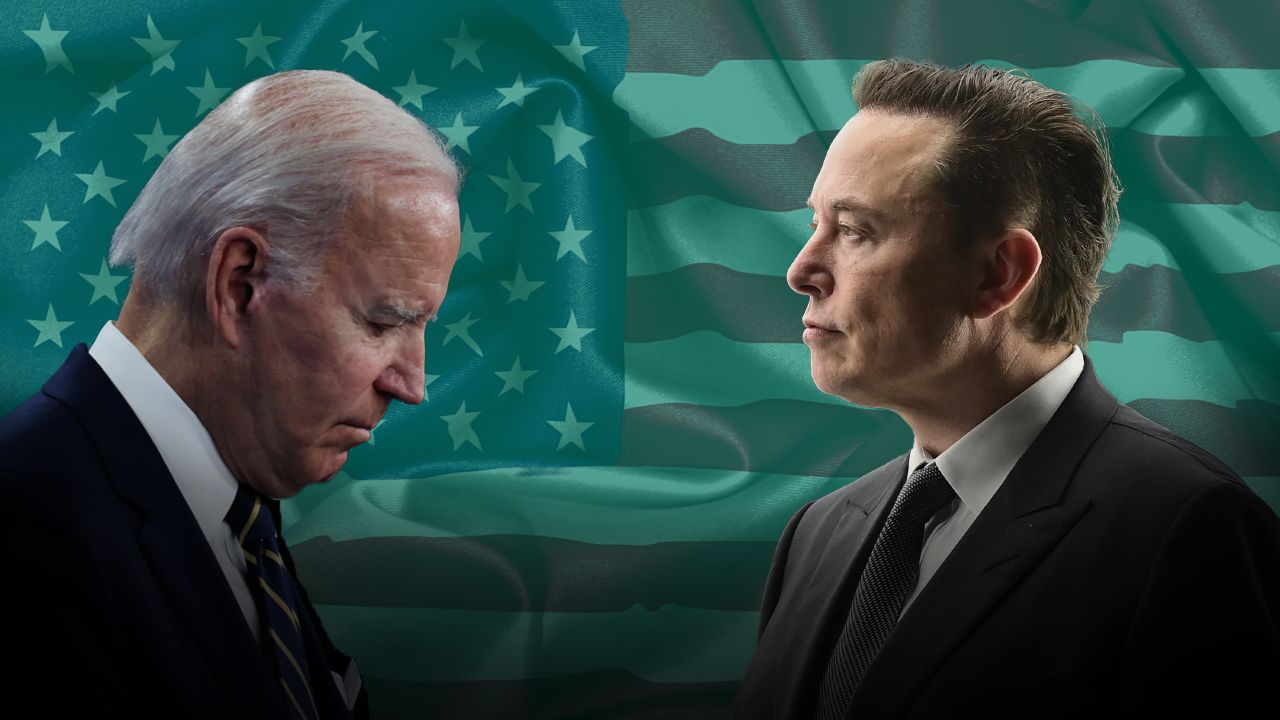 Biden&#039;a bir darbe de Elon Musk&#039;tan: ABD&#039;de bir süredir başkan yok