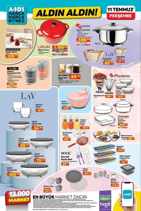 A101 11 Temmuz aktüel katalogu yayınlandı: Motorlu bisiklet, retro fırın ve küçük ev aletleri marketlerde yerini alıyor - 2. Resim