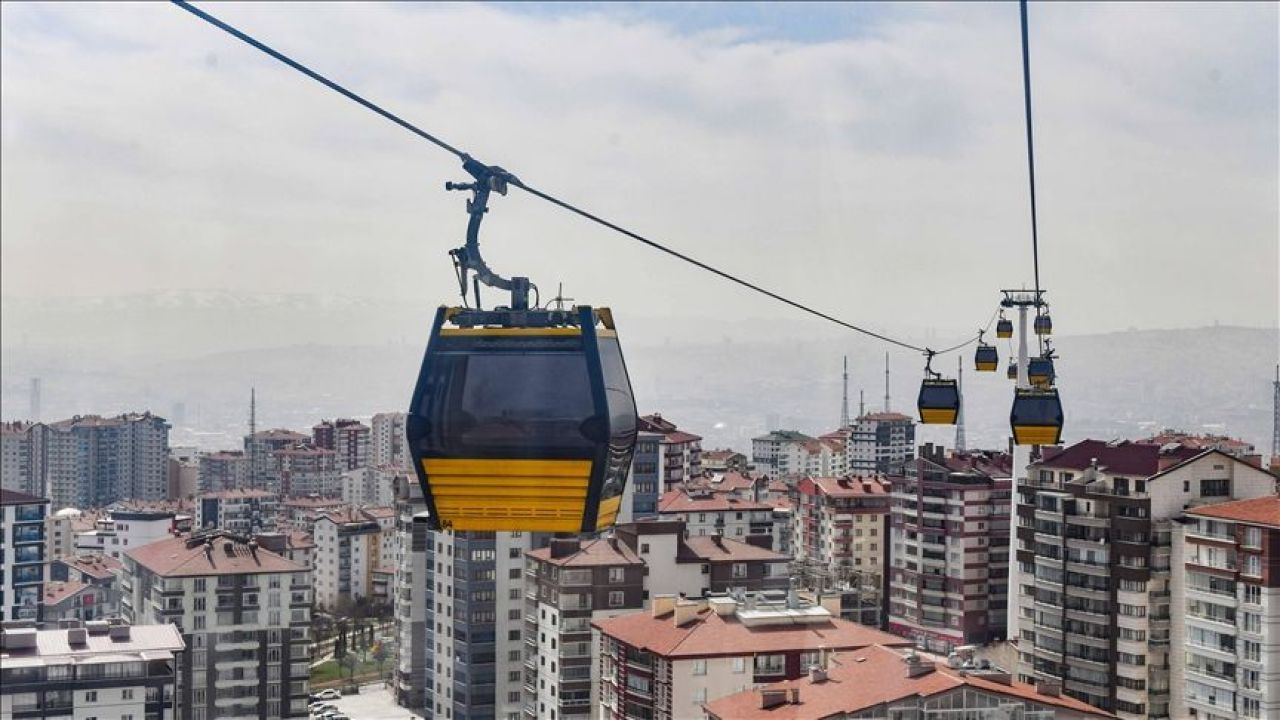 Ankara teleferik hizmetindeki eksiklikler tamamlanmadı, bir dönem sona erdi - 1. Resim