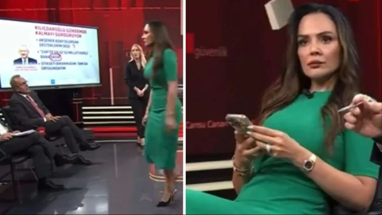 Buket Aydın kredi kartı göndermesini duyunca deliye döndü! 'Hadsizsin' diyerek canlı yayını terk etti