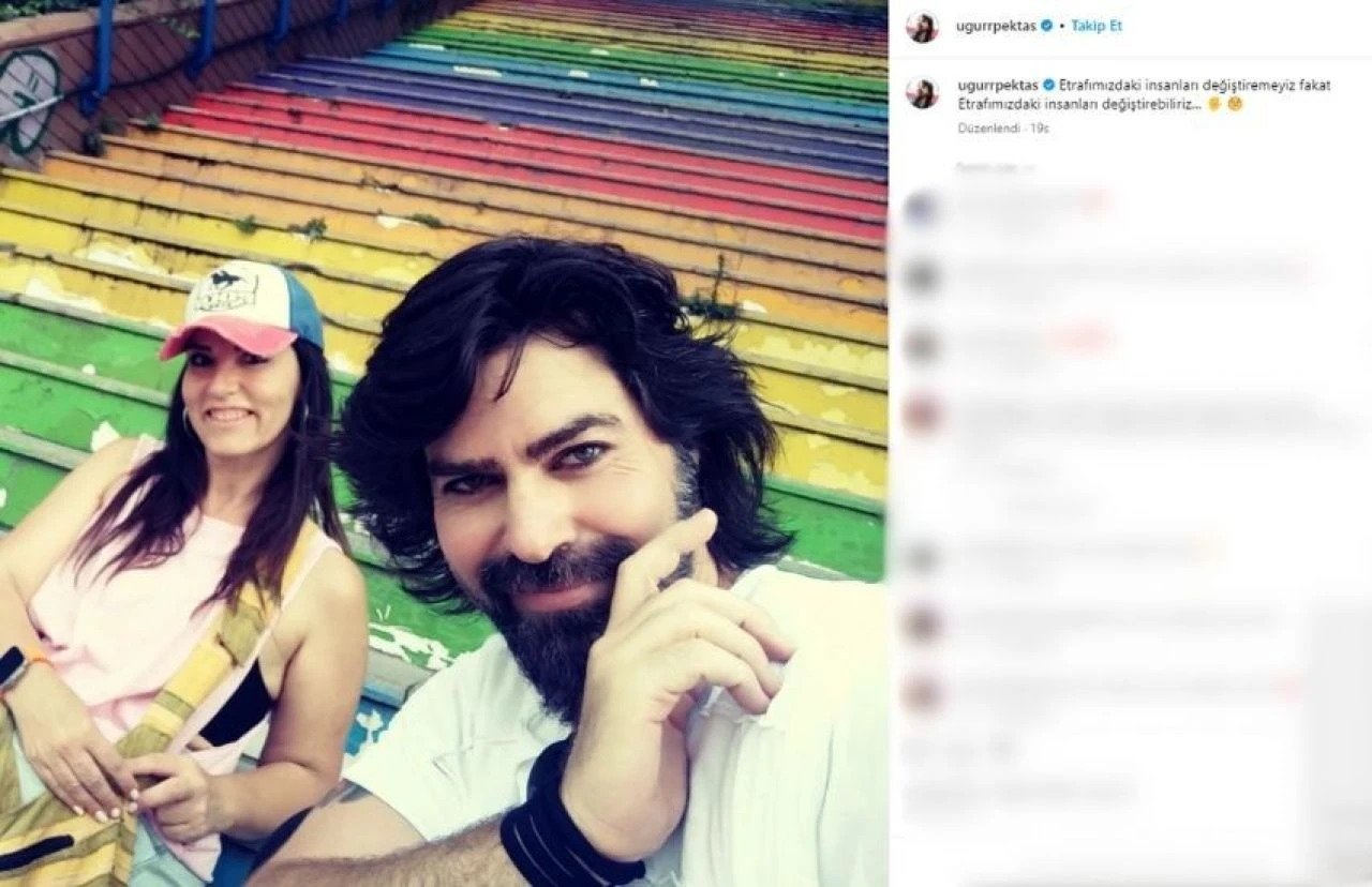 Gamze Özçelik'in eski eşi Uğur Pektaş'tan manidar sözler - 1. Resim