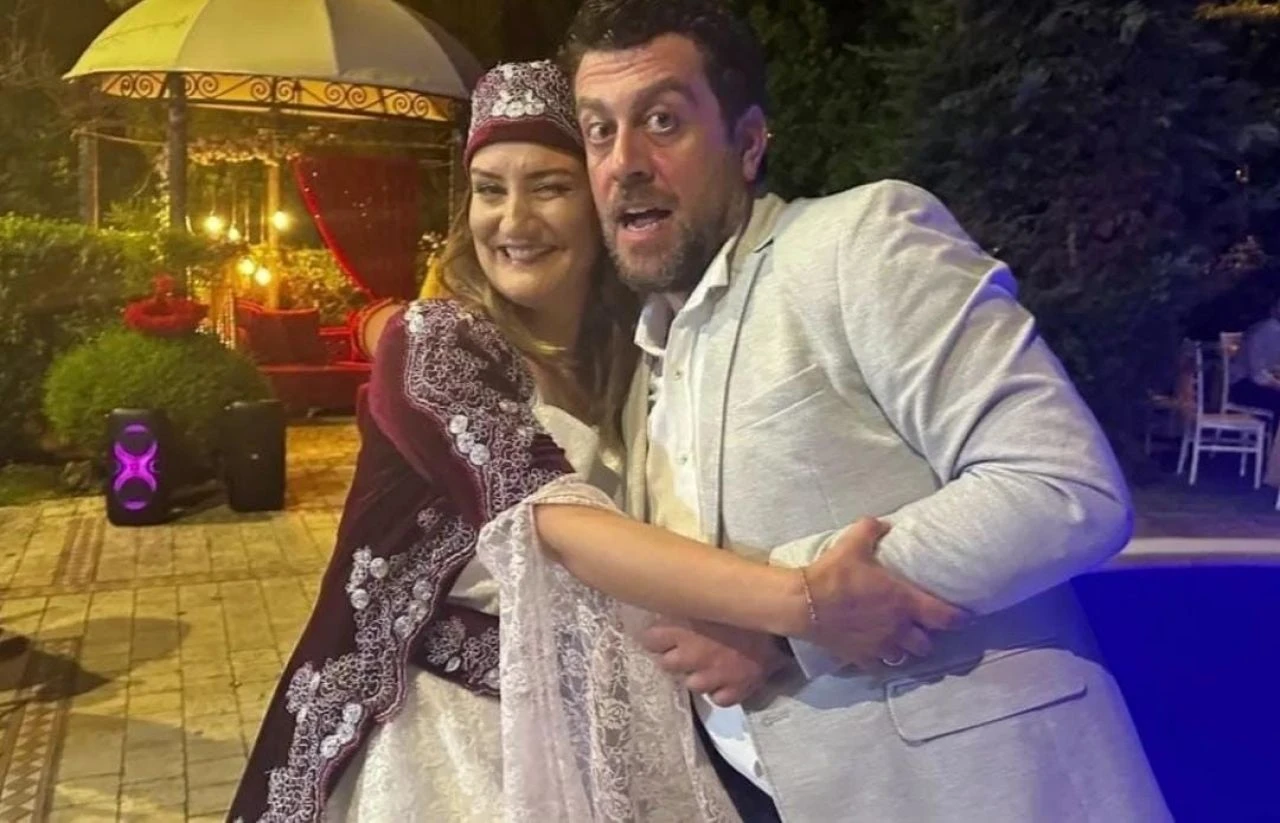 Hasan Can Kaya’nın eski sevgilisi Sultan San evlendi! Düğüne Güldür Güldür ekibi akın etti - 3. Resim
