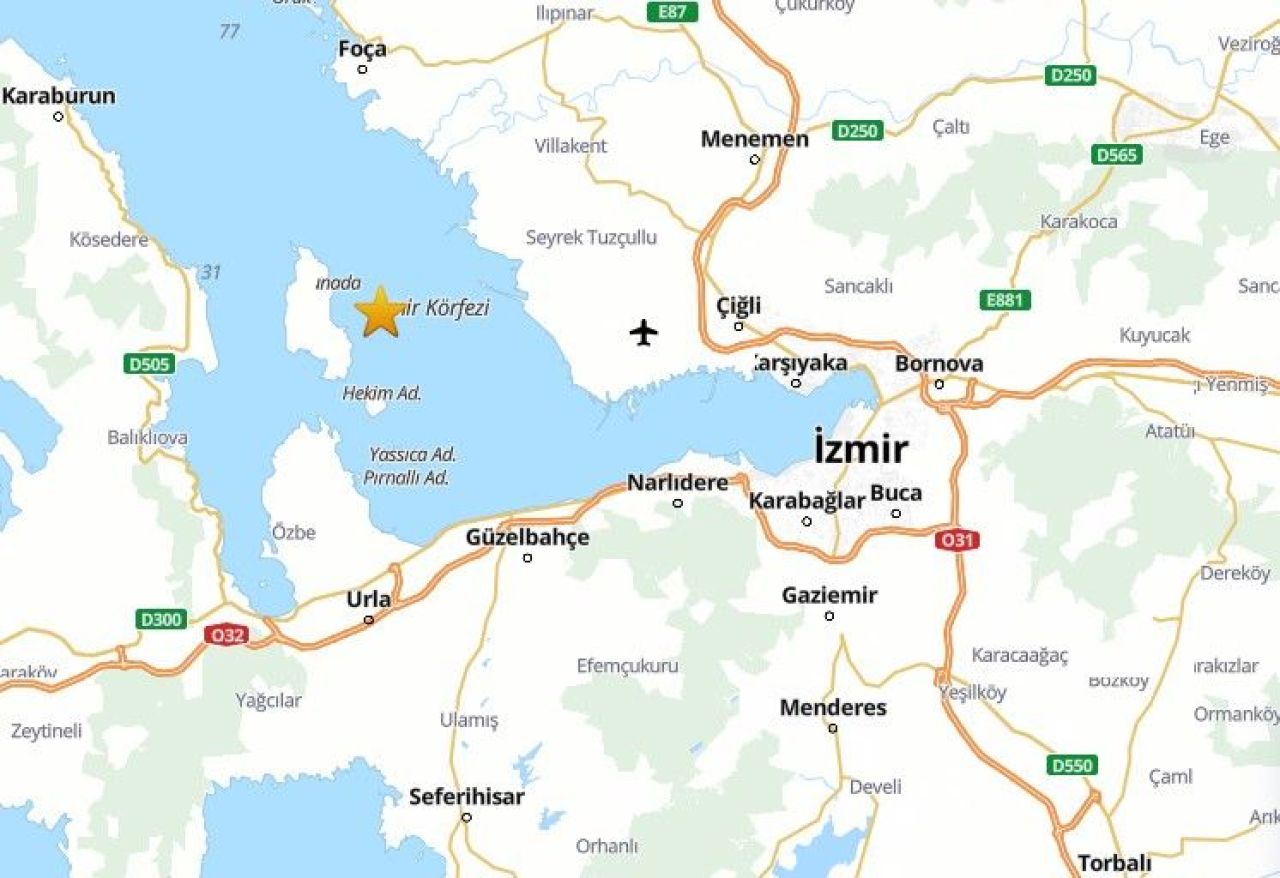 İzmir'de deprem oldu! AFAD'dan açıklama geldi - 1. Resim