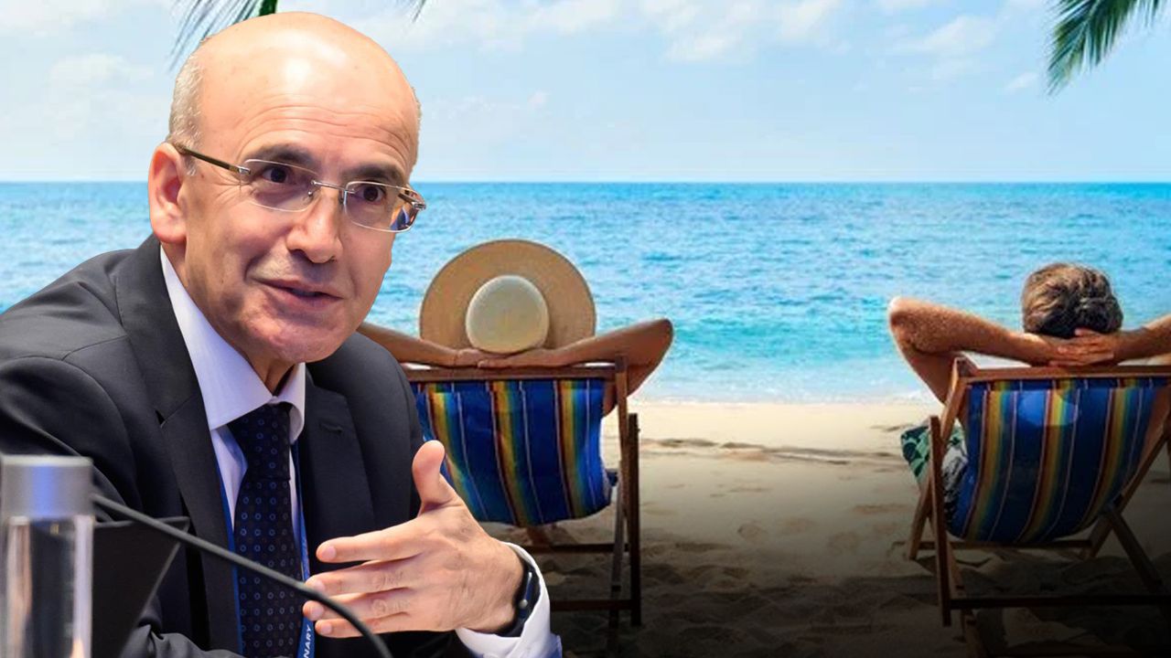 Mehmet Şimşek&#039;in &quot;güneşlenme vergisi&quot; videosu sosyal medyada paylaşıldı! Bakanlıktan açıklama geldi