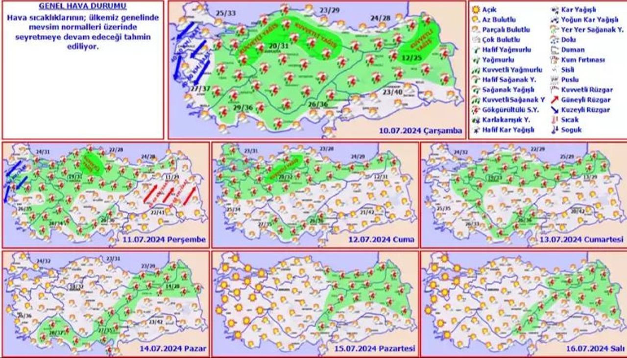 Meteoroloji'den Isparta ve Burdur için sağanak uyarısı: Sel ve su baskınına dikkat  - 1. Resim