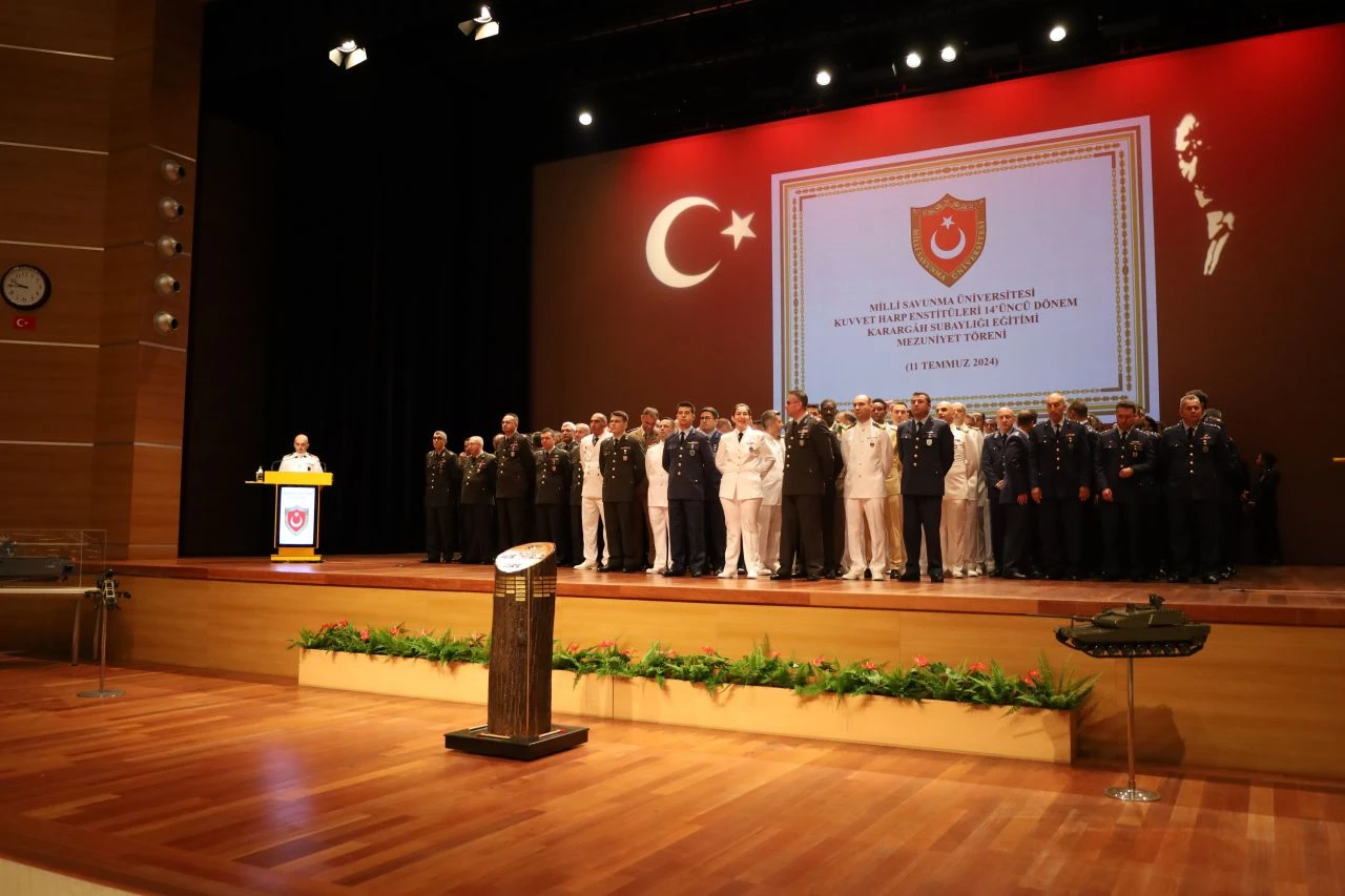 Milli Savunma Üniversitesi mezunlarını verdi!