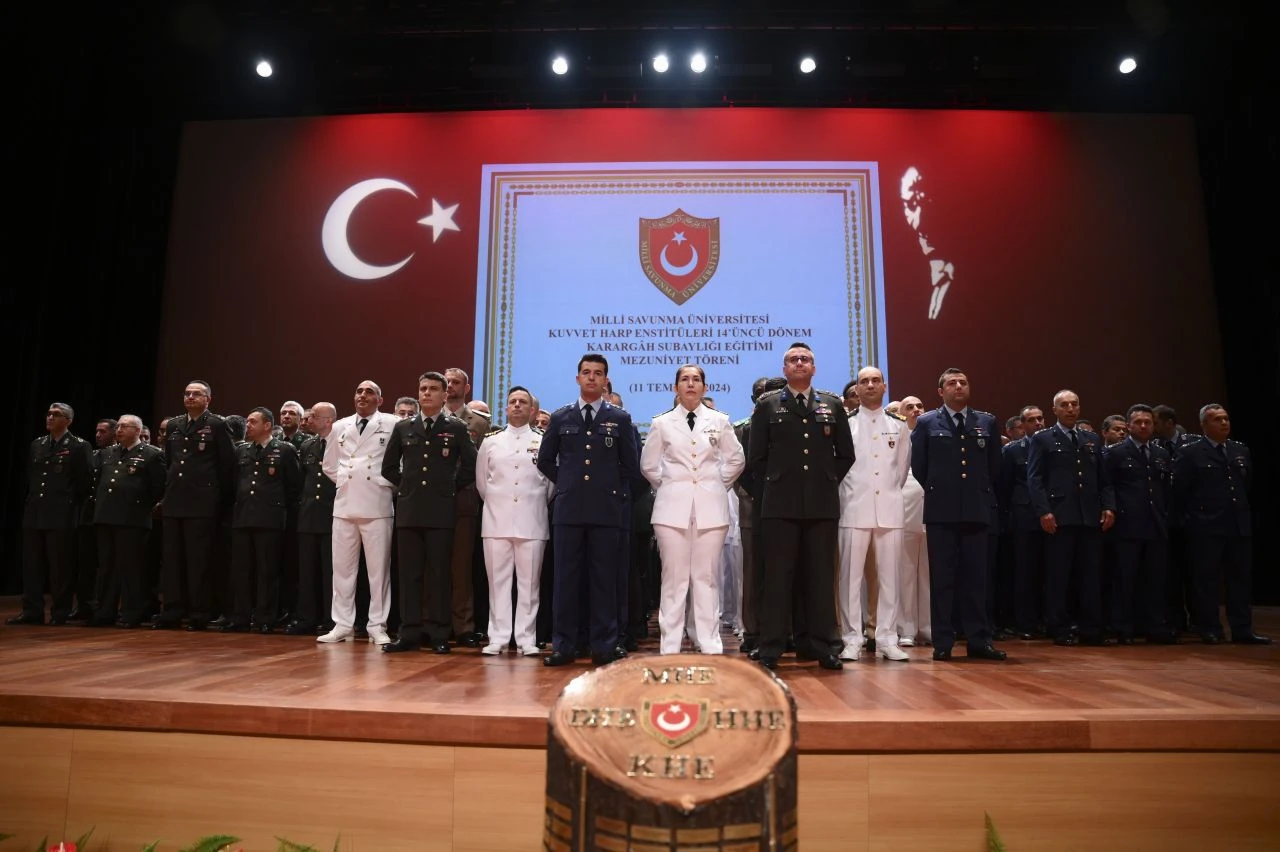 Milli Savunma Üniversitesi mezunlarını verdi!