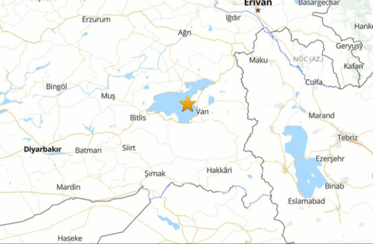Son dakika! Van'da deprem! Çevre illerde de hissedildi