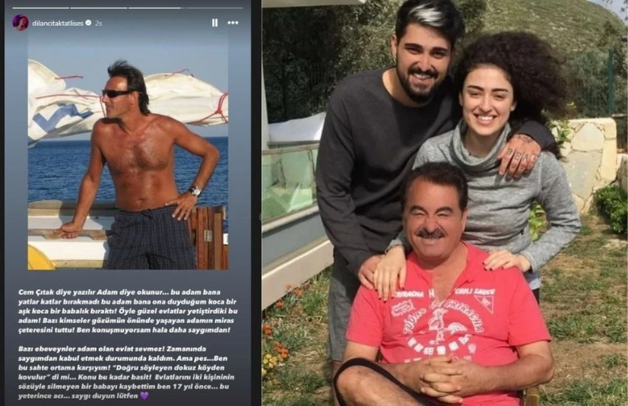 Dilan Çıtak Tatlıses kendisini büyüten babasını paylaştı! Sözleri İbrahim Tatlıses'e gönderme olarak yorumlandı - 1. Resim
