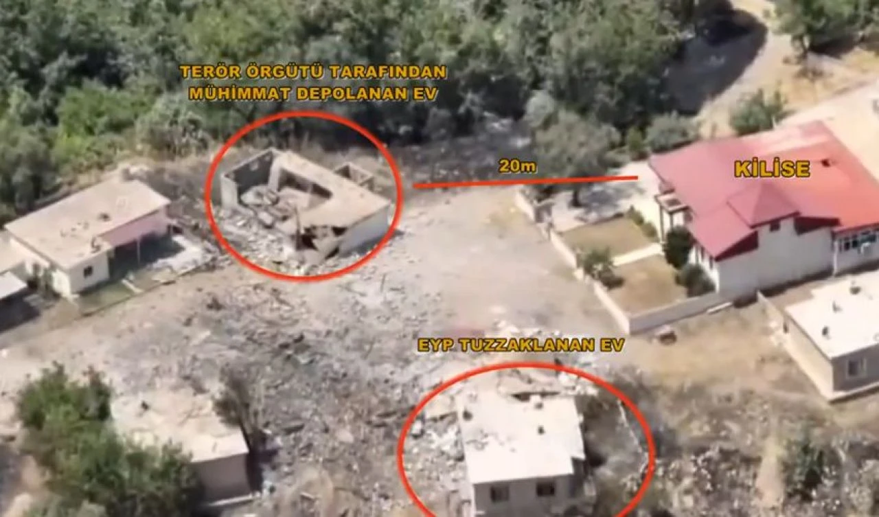MSB duyurdu: PKK'nın mühimmat depoları imha ediliyor - 1. Resim