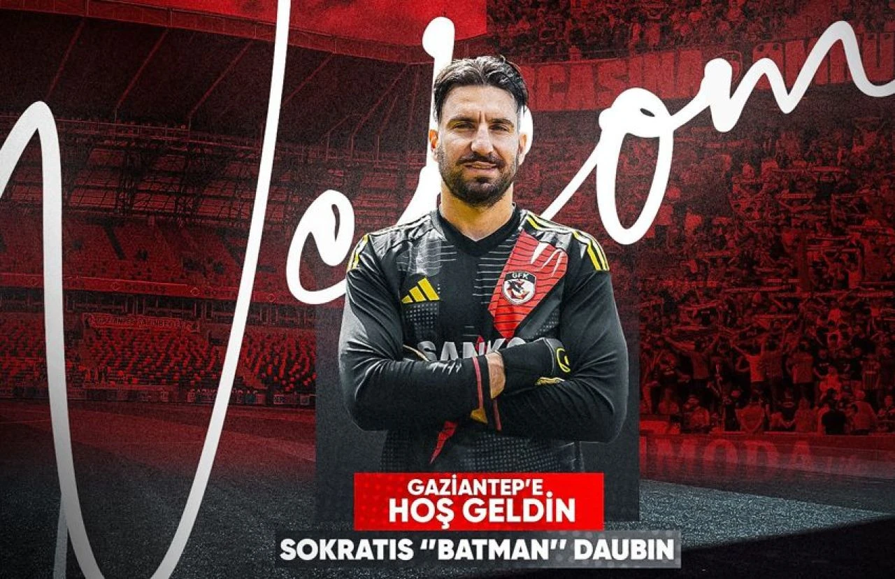 Gaziantep FK, Yunan kalecinin transferini baklava ile duyurdu!