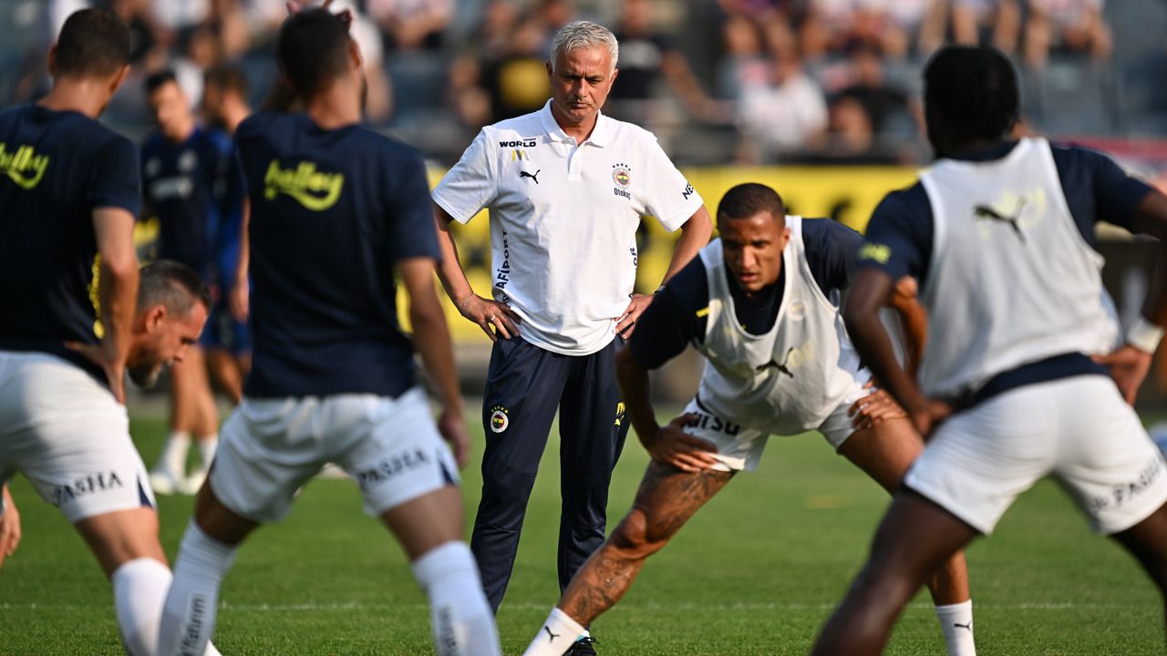 Fenerbahçe&#039;de Avusturya kampına genç yıldız damga vurdu! Jose Mourinho&#039;nun gözüne girdi