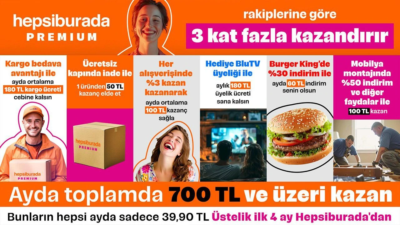 Hepsiburada Premium, 2. yılını indirimlerle kutlayacak