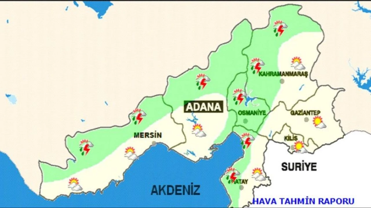 Meteoroloji Genel Müdürlüğü saat verdi! 4 il için sağanak uyarısı - 1. Resim