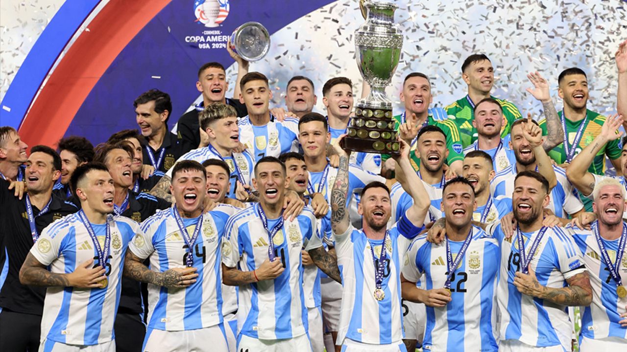 Son dakika! Copa America&#039;da şampiyon Arjantin! Martinez zaferi 112&#039;de getirdi