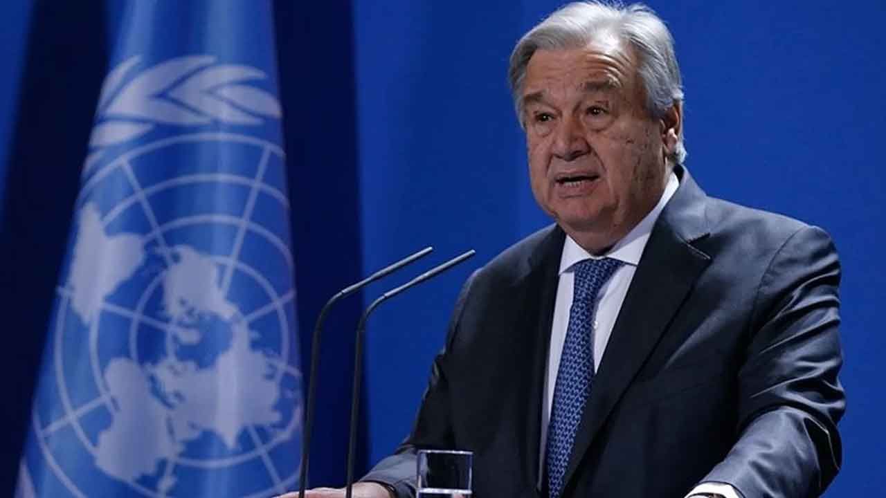 BM Genel Sekreteri Guterres&#039;ten Gazze mesajı: Her yer potansiyel ölüm bölgesi