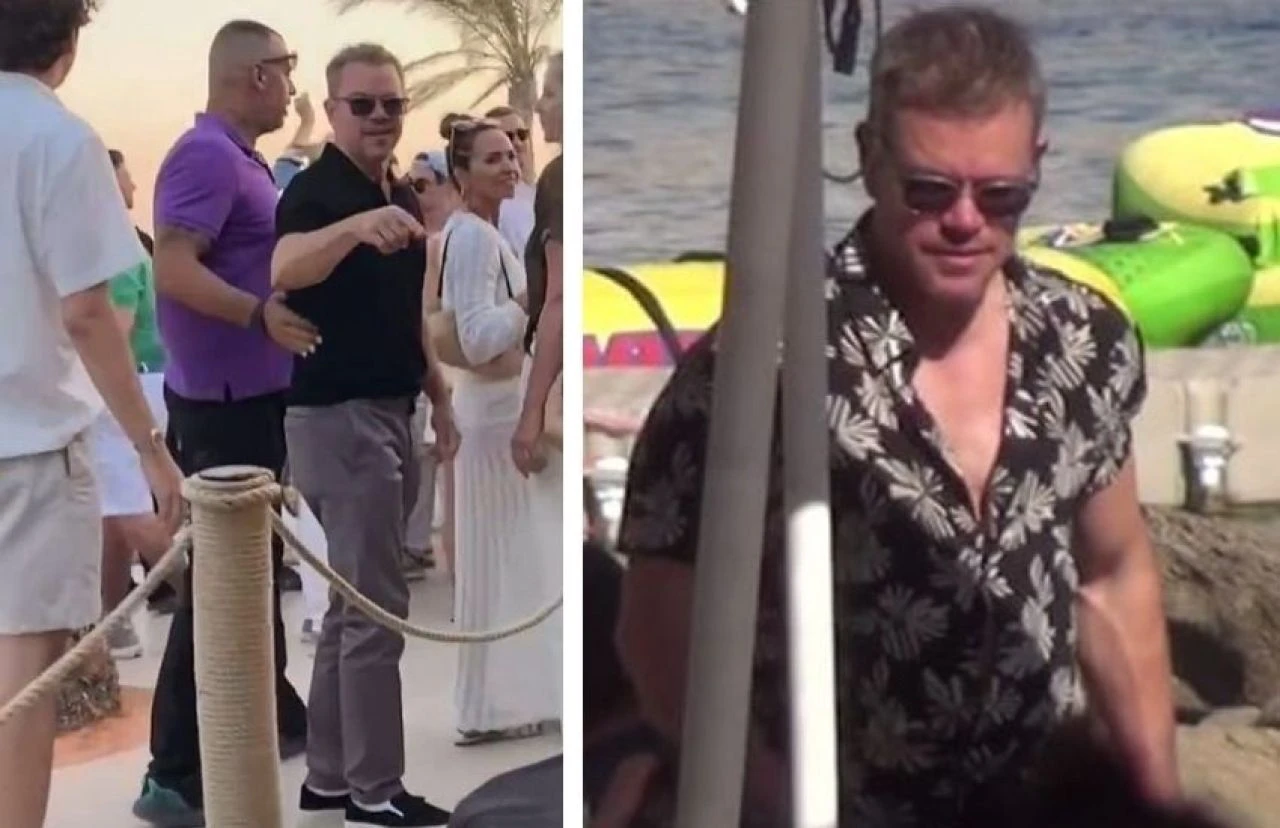 Can Dostum'un oyuncusu Matt Damon'ı bomba ihbarı korkuttu! Tatili zehir oldu