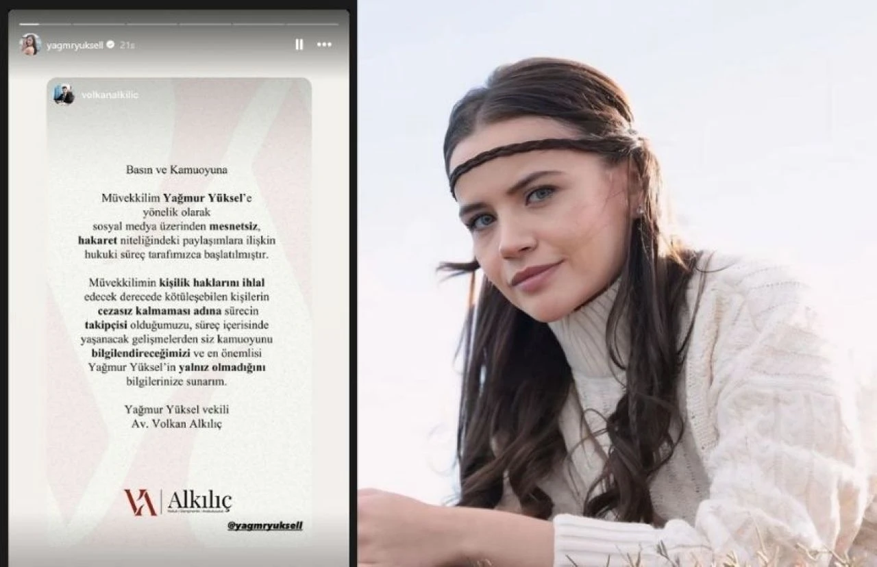 Kan Çiçekleri’nin Dilan’ı Yağmur Yüksel siber zorbalara karşı harekete geçti! - 1. Resim