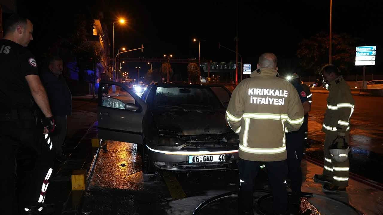 Galeriden aldığı arabayla hayatının şokunu yaşadı! Evine gidemeden yandı