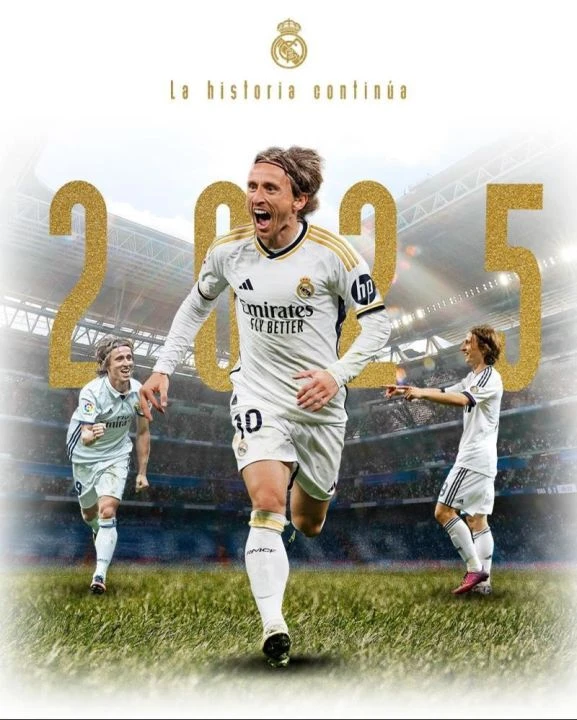 Real Madrid, 38 yaşındaki Luka Modric'in sözleşmesini uzattı
