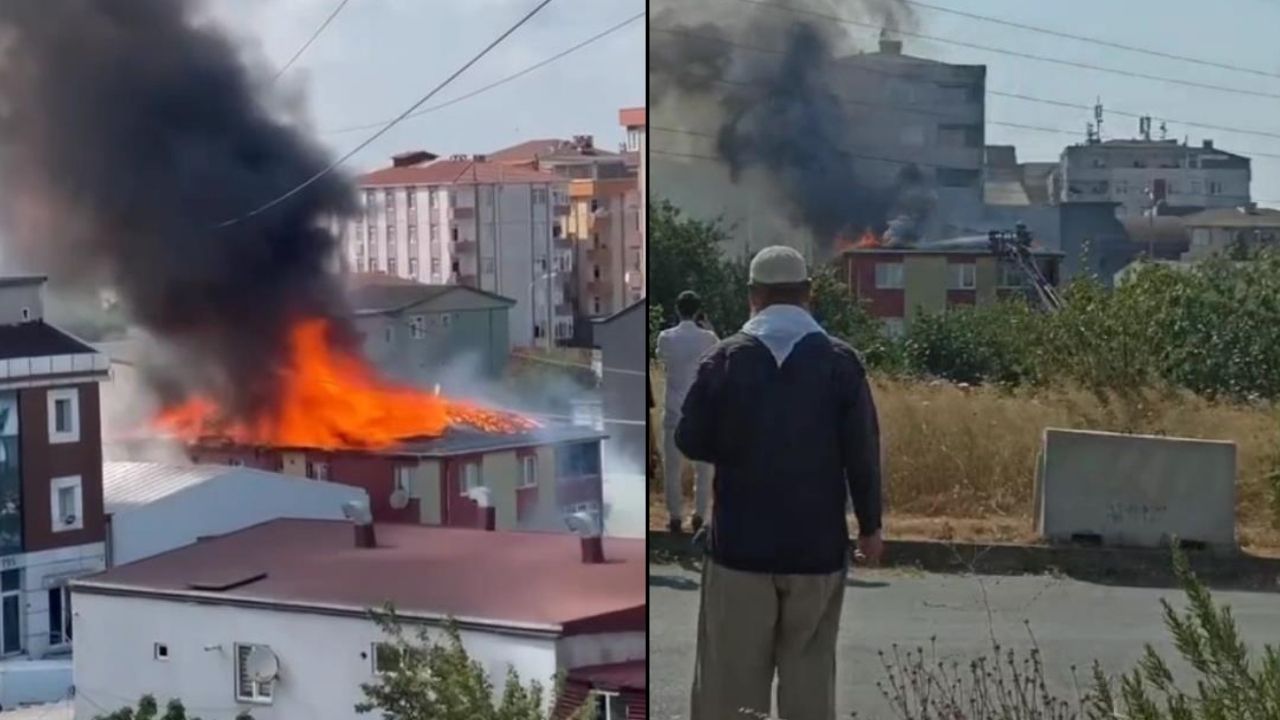 Ataşehir'de yangın korkusu: Alevler trafoyu da patlattı! - Gündem