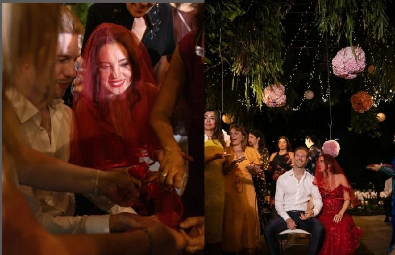 Karsu Hollandalı sevgilisiyle evleniyor! Kına gecesinden ilk kareler geldi