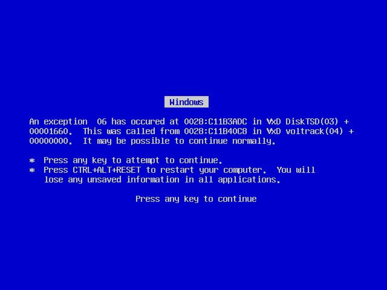 Ölümün mavi ekranı ya da BSoD nedir? - 1. Resim