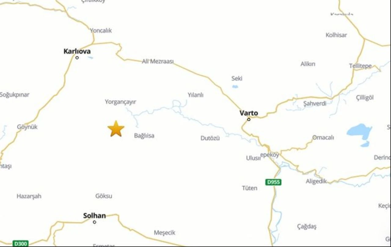 Bingöl güne depremle uyandı! <a href=