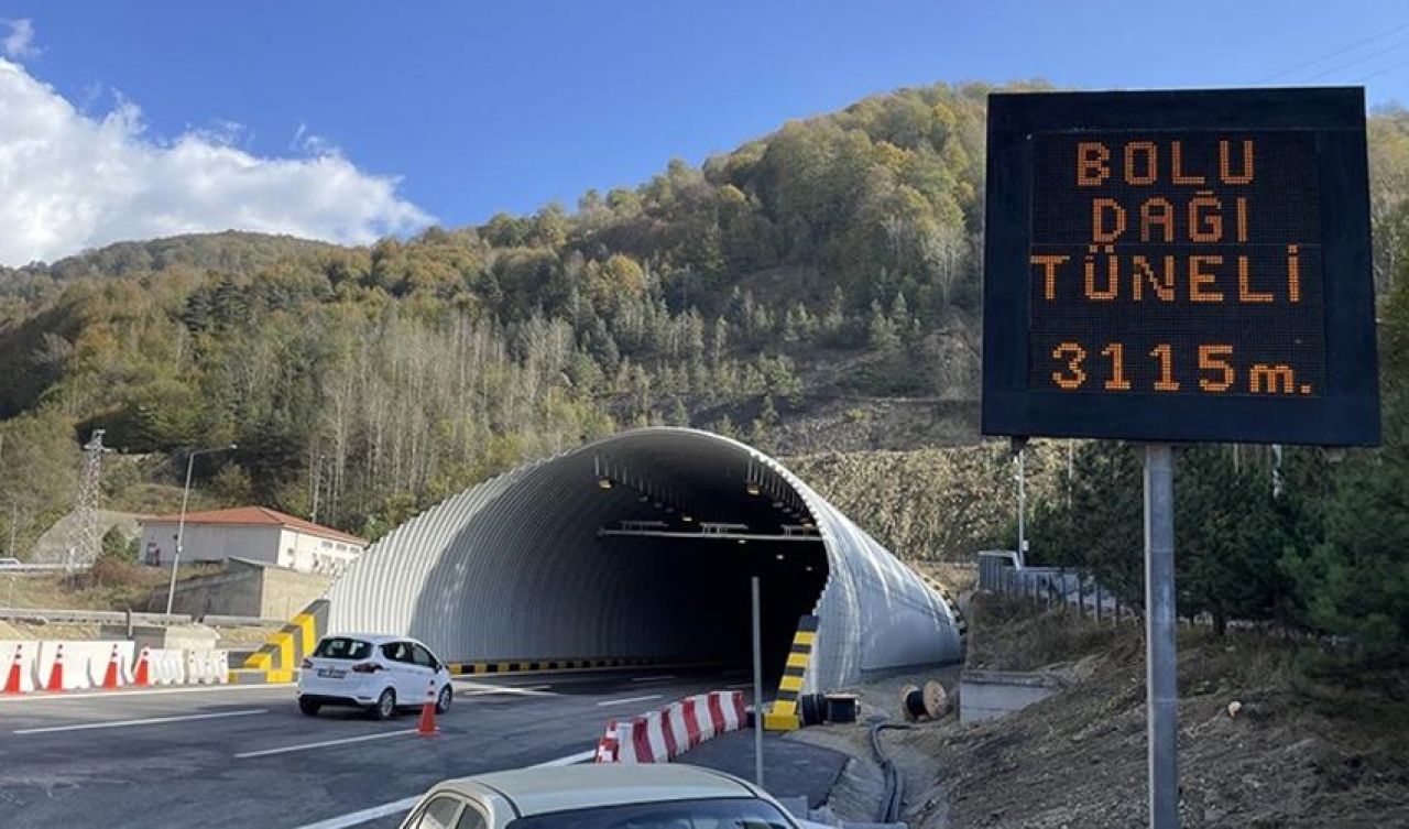 Dikkat! Bolu Dağı Tüneli'nde çalışma! İstanbul istikameti 50 gün boyunca trafiğe kapanacak - 1. Resim