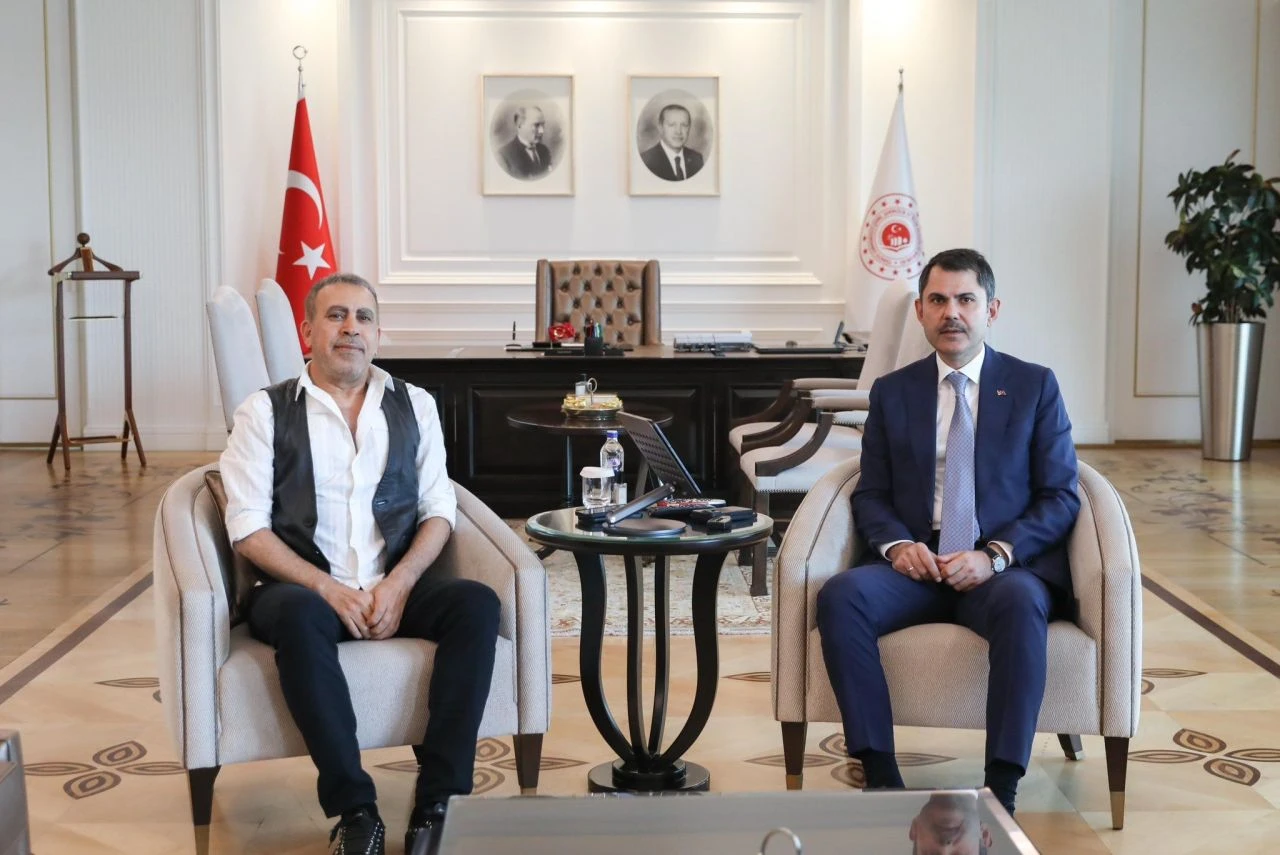 Murat Kurum, Haluk Levent ile bir araya geldi  - 1. Resim