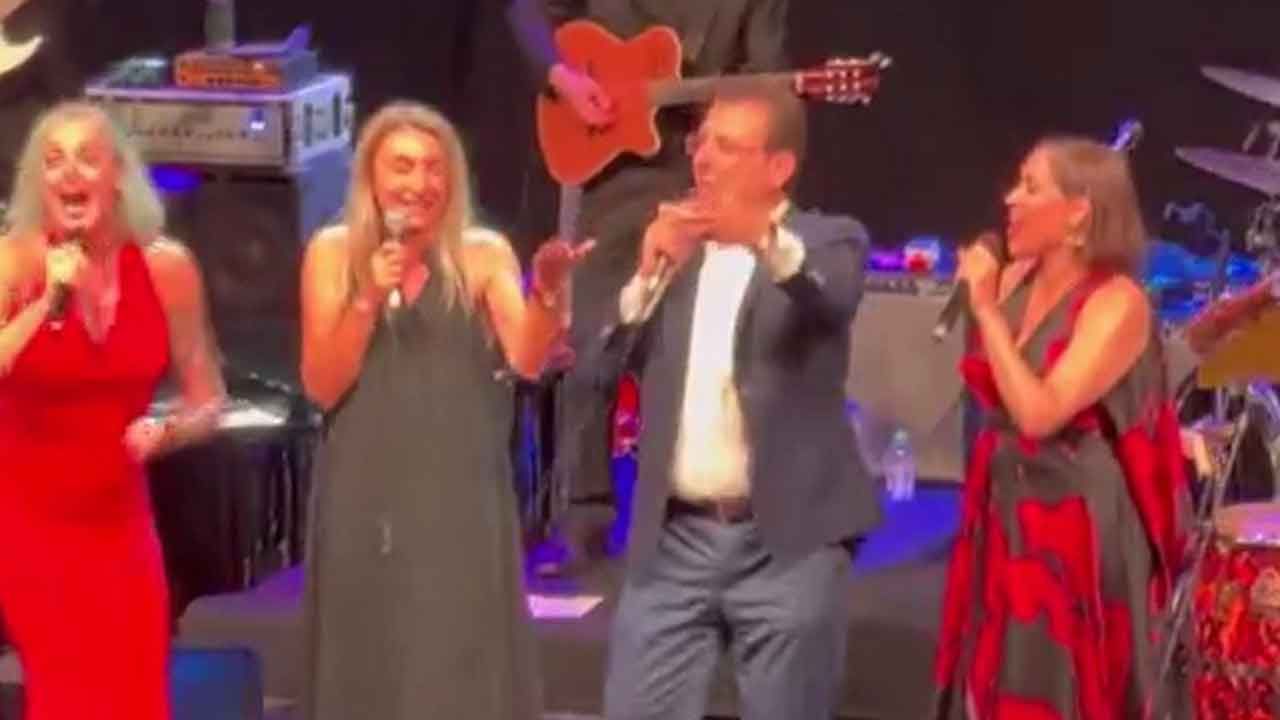 Pink Martini konserinde Ekrem İmamoğlu sürprizi! Sahnede eşiyle şarkı söyledi - Kültür - Sanat