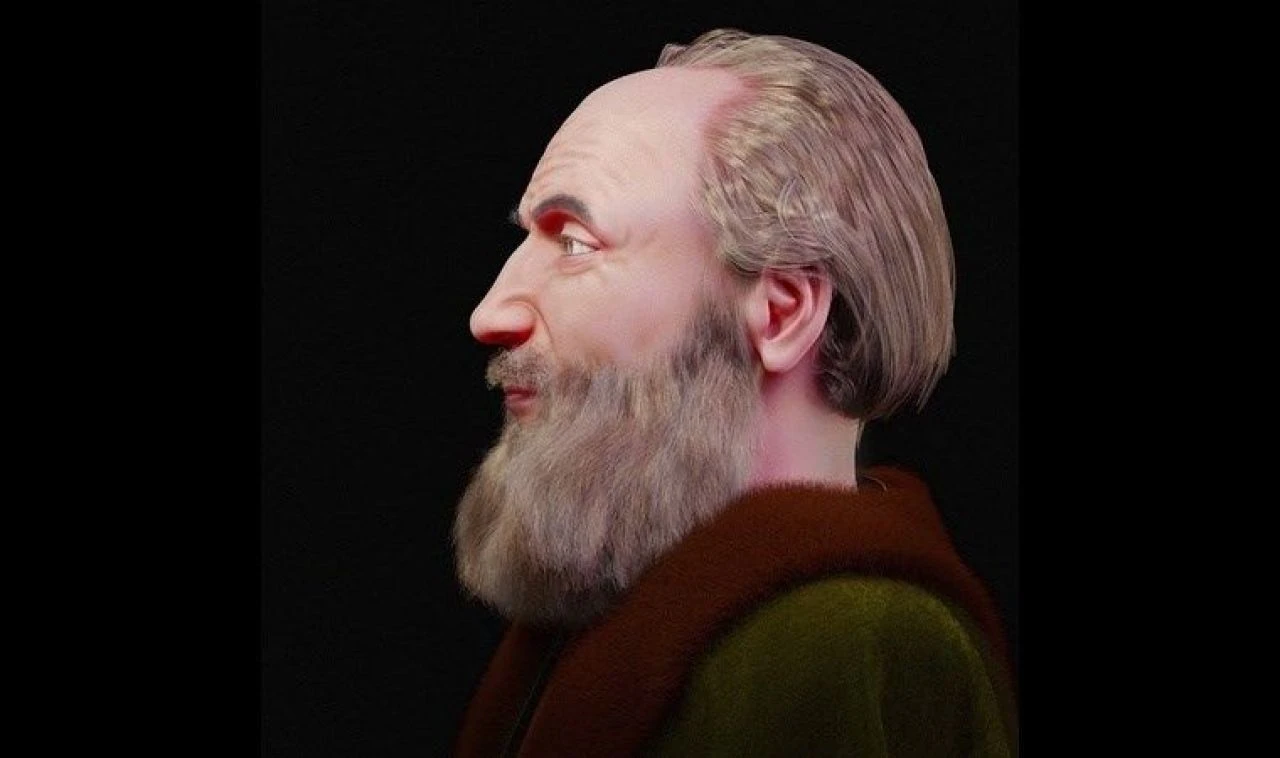 'Yaşamış en zalim adam' 'Korkunç Ivan'ın yüzü yeniden canlandırıldı - 1. Resim