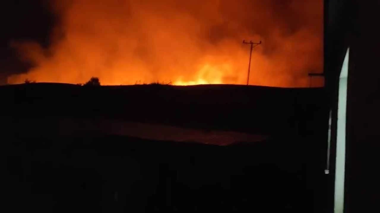 Diyarbakır'da anız yangını geniş alana yayıldı! Takviye ekip gönderildi