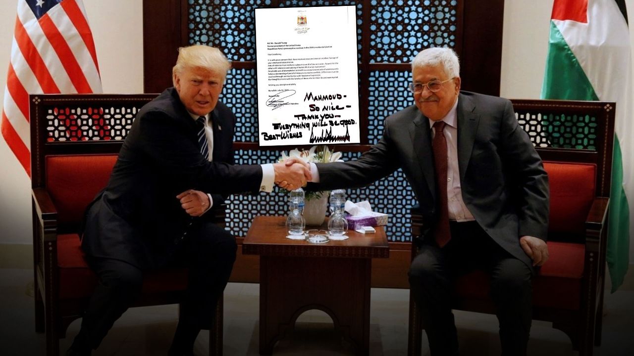 Filistin lideri Mahmud Abbas'ın mektubuna Donald Trump'ın cevabı dikkat çekti - Dünya