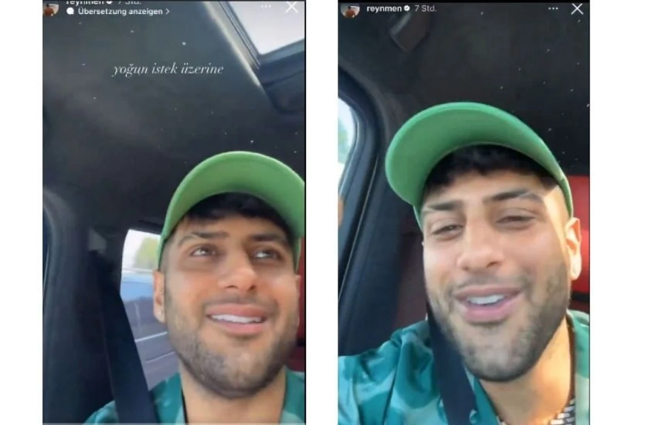 Reynmen'den "Renklensin Camilerimiz " performansı! Sosyal medyada beğeni yağdı