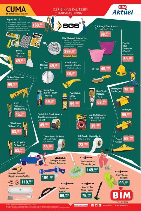 Bim 26 Temmuz aktüel kataloğunda pipetli termos, küçük ev aletleri ve premium Hot Wheels geliyor - 4. Resim