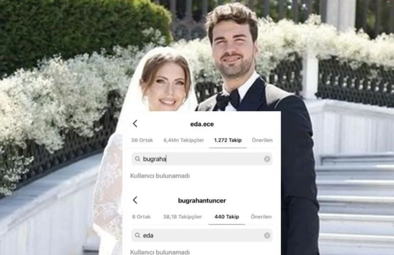 Eda Ece ve Buğrahan Tuncer çiftine nazar değdi!
