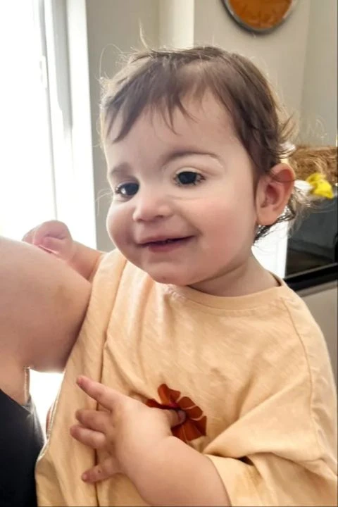 Henüz 10 aylıkken gözü kan çanağına döndü acı gerçek aileyi sarssa da vazgeçmediler - 2. Resim