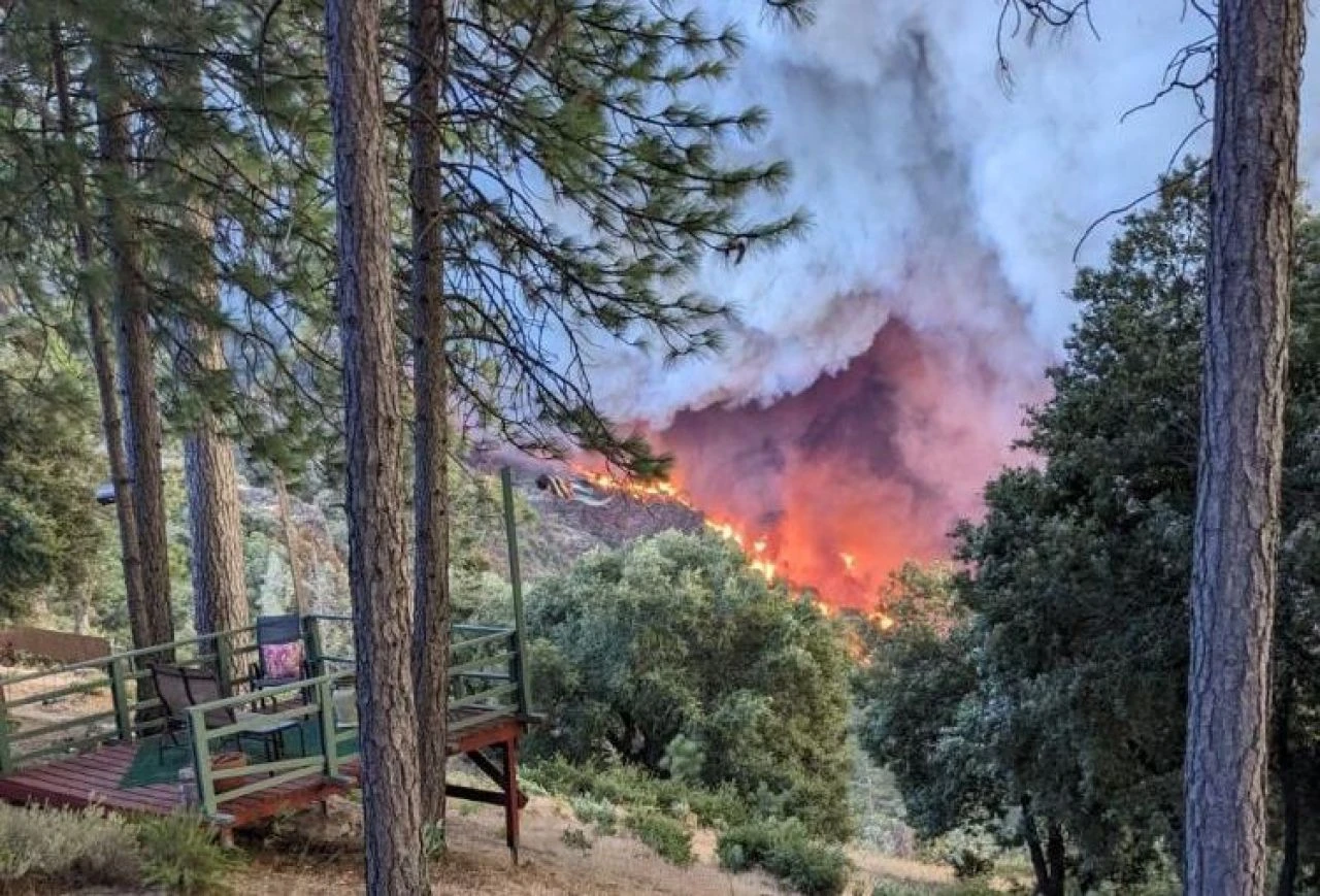 California'nın en büyük orman yangını! Alevlerle mücadele sürüyor - 2. Resim
