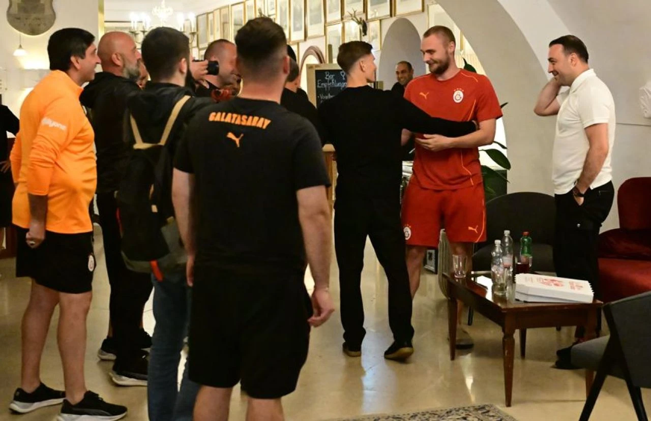 Galatasaray'ın yeni transferi Elias Jelert, Avusturya kampına katıldı - 1. Resim