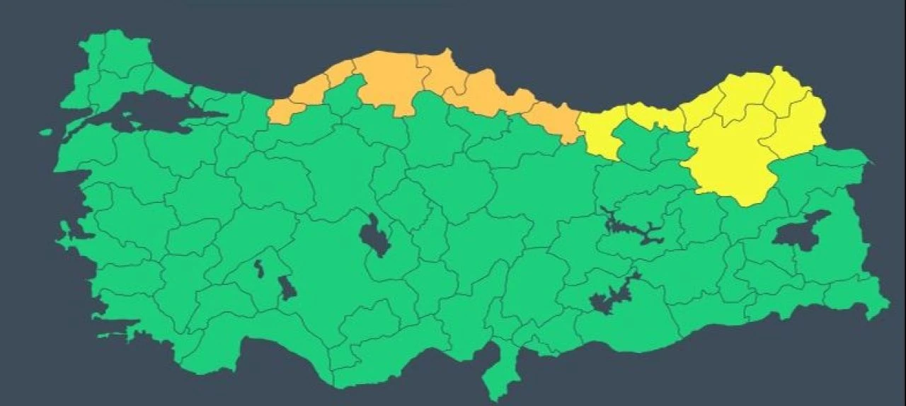 Meteoroloji bu defa turuncu kod verdi! AFAD da uyardı, bu 14 ilde yaşayanlar dikkat!
