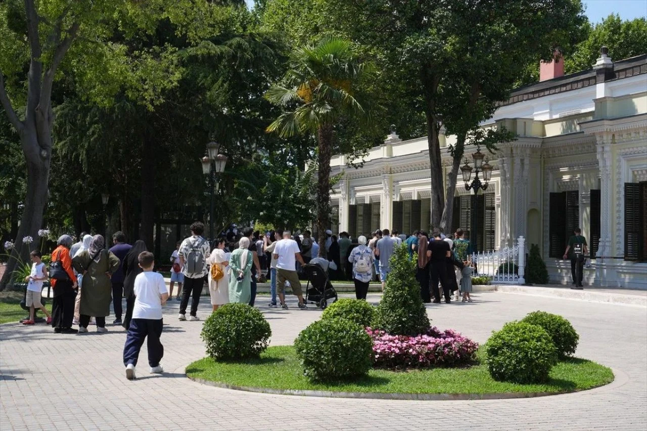 Yıldız Sarayı'na rekor ziyaretçi! Cumhurbaşkanı Erdoğan